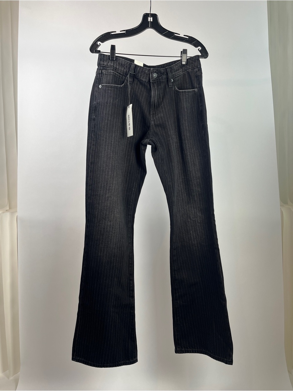 G-Star Bootcut Lasered Pinstripe Jeans - Picture 5 of 15